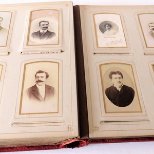 Antikes französisches Fotoalbum | Jugendstil Album I Vergoldet Ornamentik | Vintage Andenken | Anfang 1900s Sammlerstück