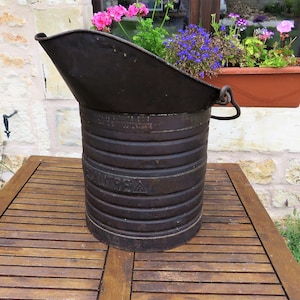 Antique French Decalitre Measuring Bucket, Antique Decalitre