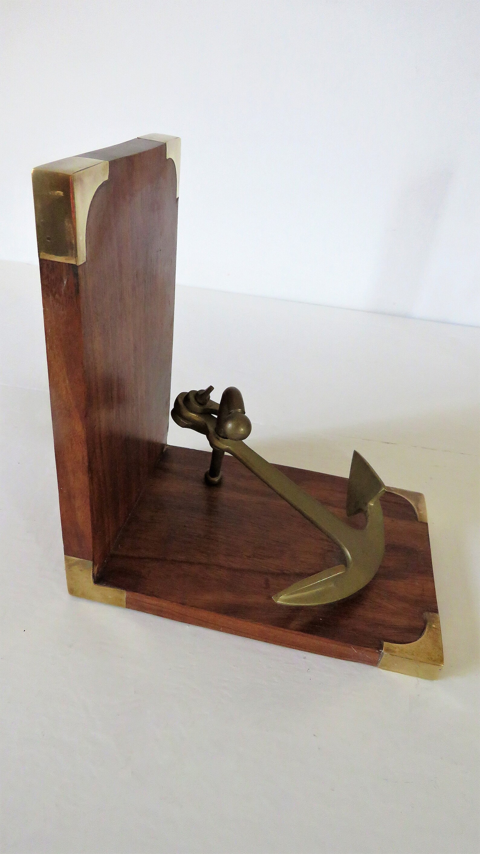 Vintage French Anchor Bookends French Nautical Bookends Etsy