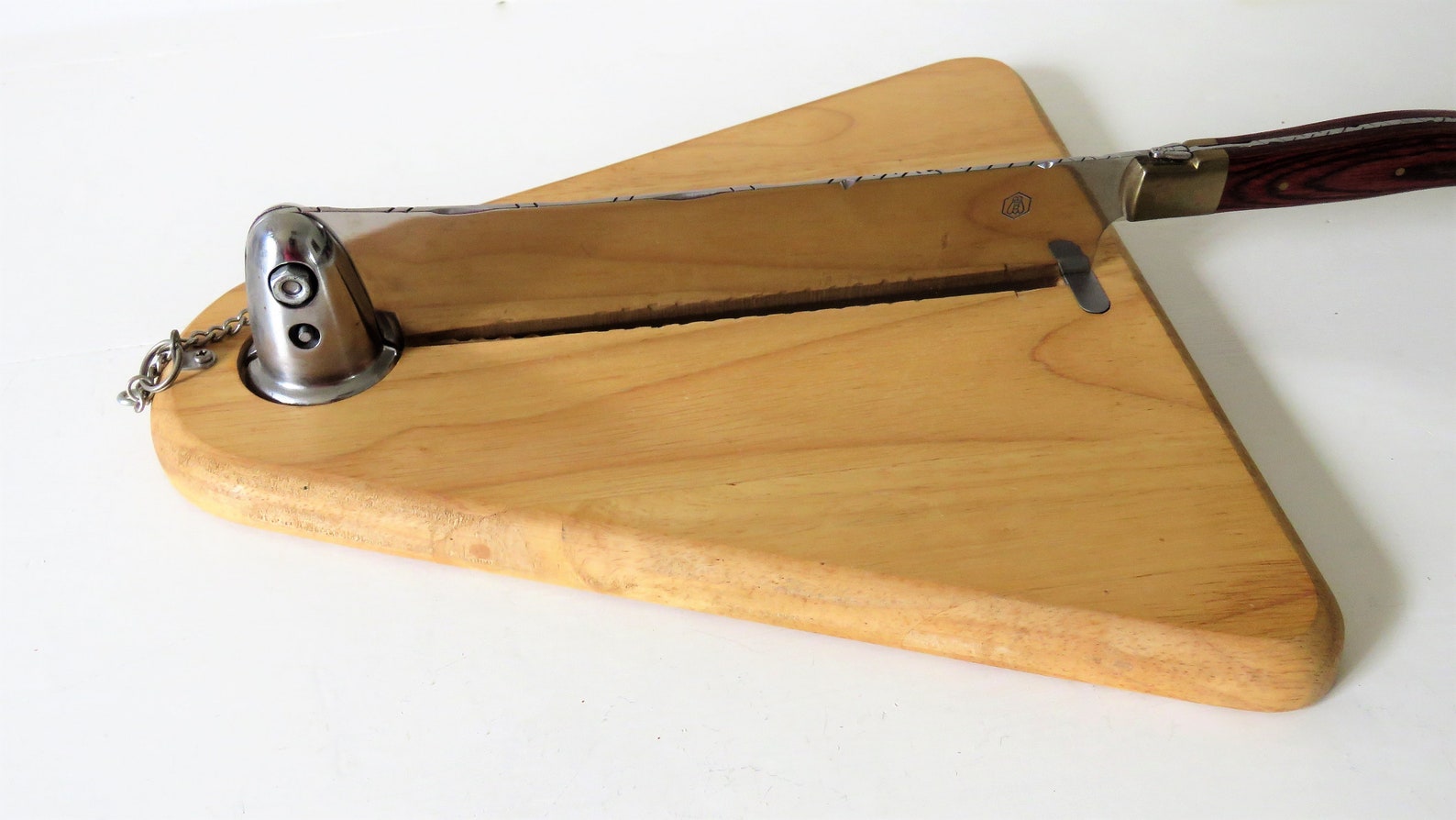 Vintage French Bread Cutting Guillotine French Bread Cutter Etsy