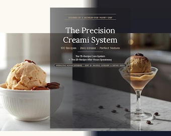 Ninja Creami Recepten PDF Kookboek + Notion Template | 100 door de chef-kok ontworpen, eiwitrijke ijscocktails