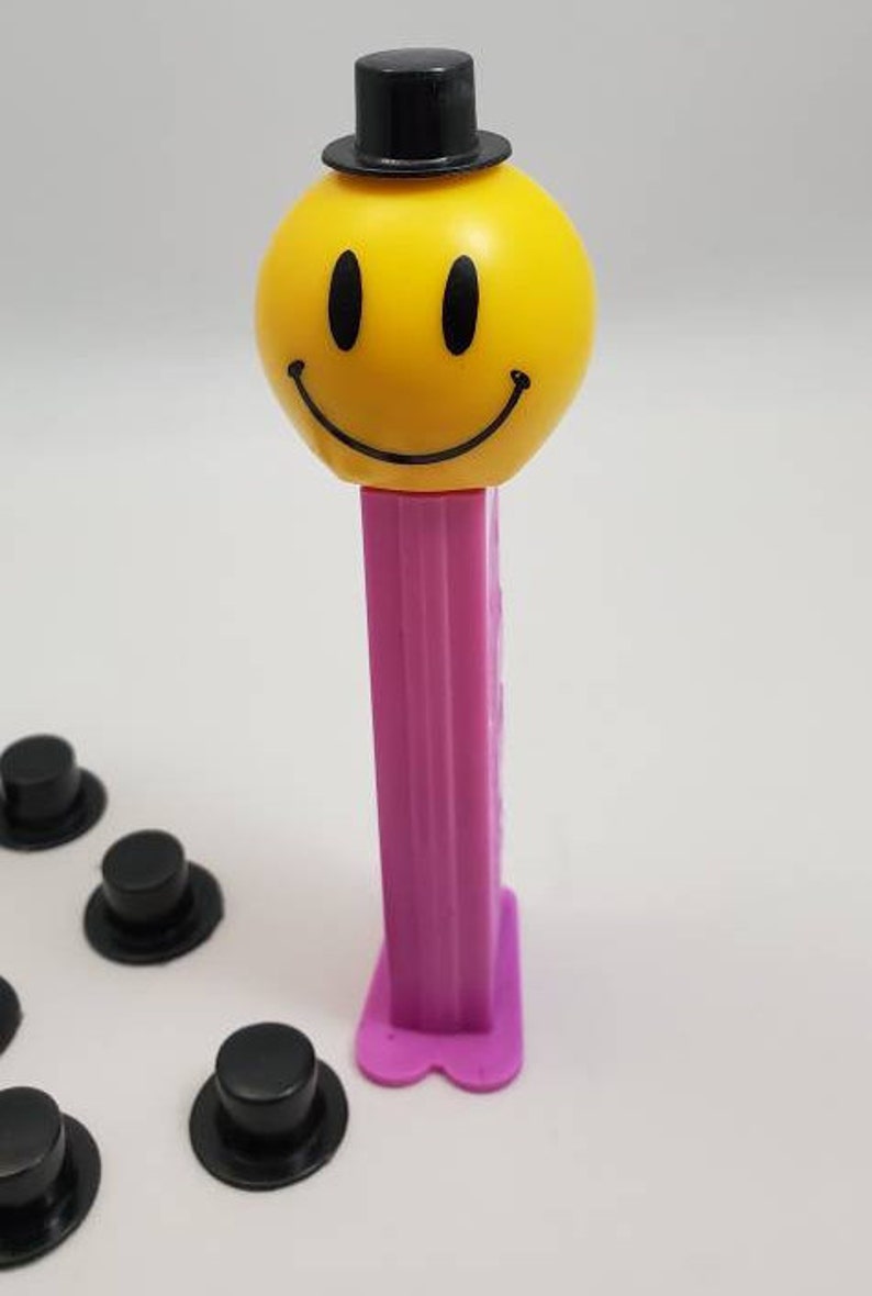 Mini Plastic Black Top Hat, 12 Miniature Craft Hats, Snowman Hat, Doll