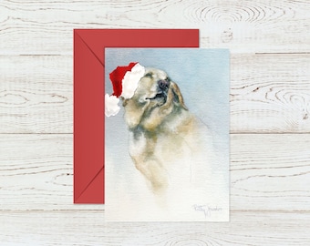 Dog Christmas Card - Labrador Retriever Christmas Cards - Yellow Lab