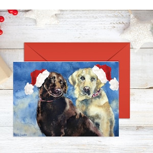 Dog Christmas Card