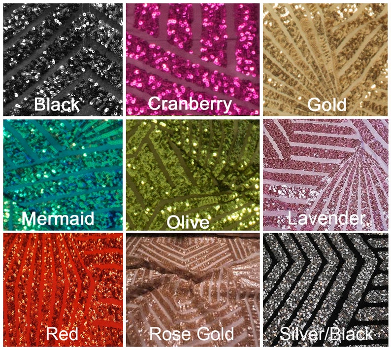 High Waist Sequin Flares