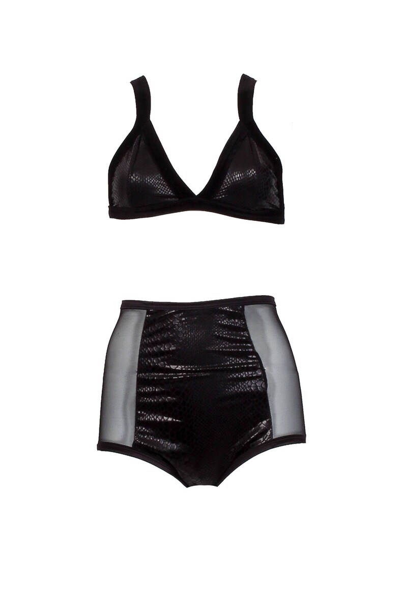 Snakeskin Bralette Triangle
