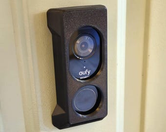 Eufy E340 Doorbell Door Peephole Mount (for Eufy E340 Wired/Battery WiFi Camera): No Drill Easy Installation for Existing 1/2 Inch Peep Hole