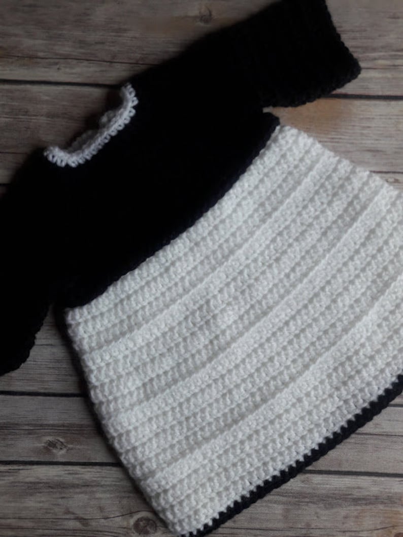 Black and White Baby Dress Etsy