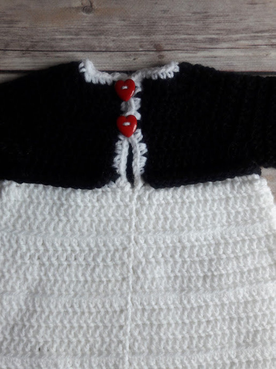 Black and White Baby Dress Etsy