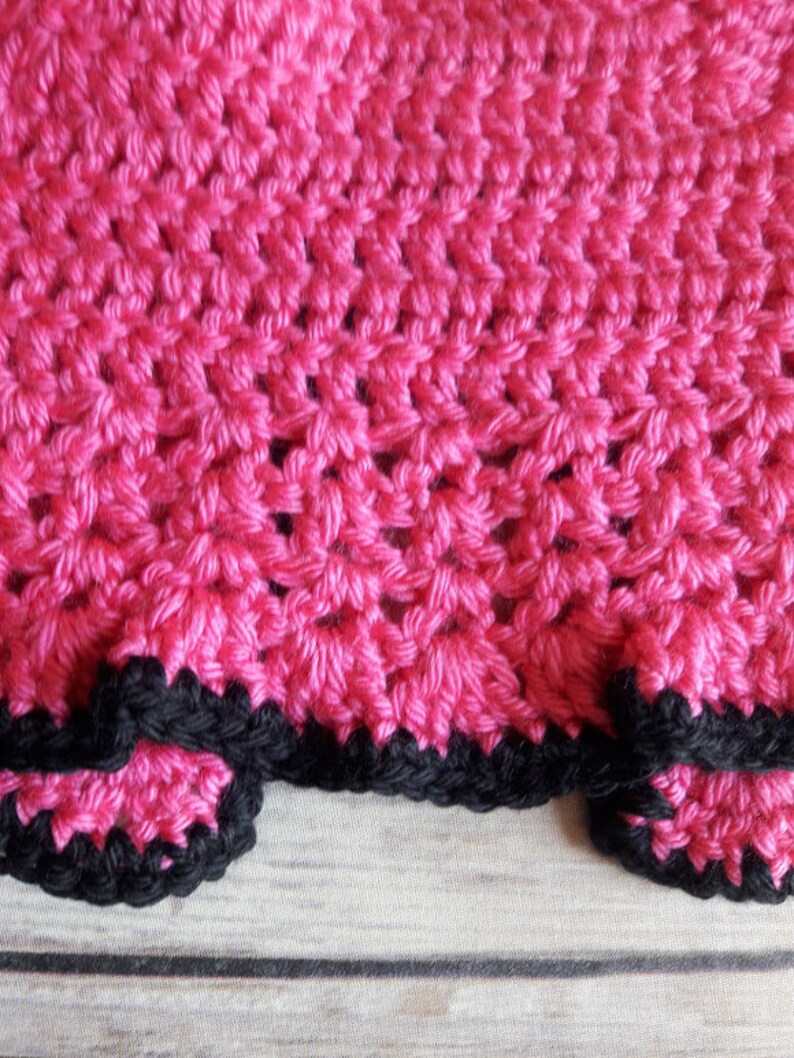 Hot Pink Shrug for Babies Etsy