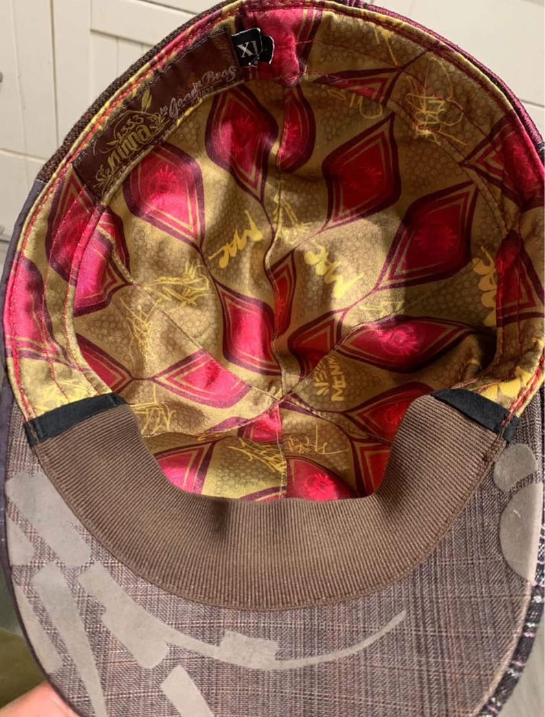 1333 Minna by Goorin Bros Art Newsboy Hat Women’s XL / Mens Medium Excellent Vintage condition image 3