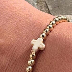 Bracelet croix chrétienne avec signet Écriture sainte | Coffret Foi | Bijoux religieux | Verset biblique en cadeau