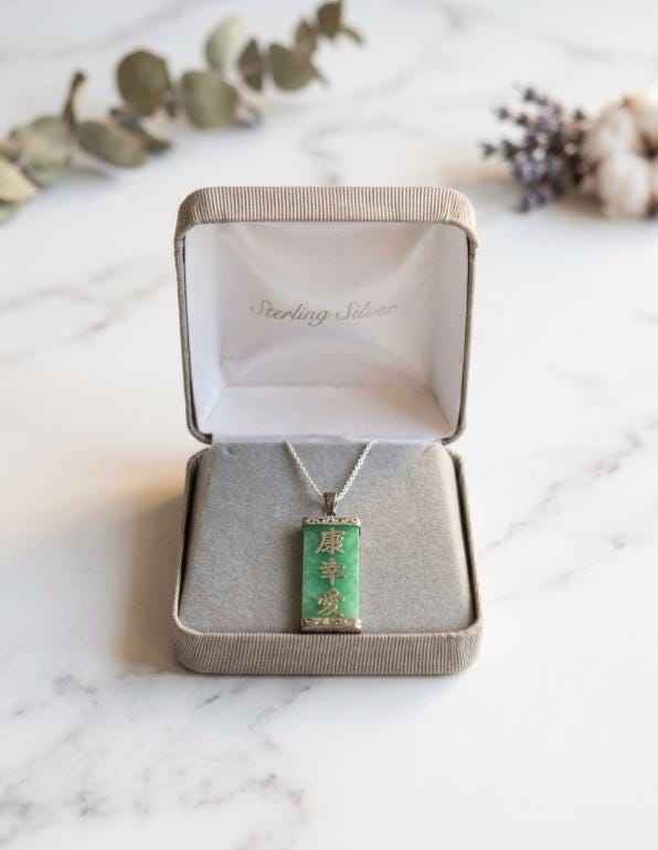 Chinese silver necklace vintage - Etsy 日本