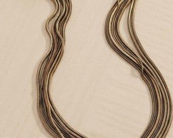 Collar llamativo de múltiples hebras Silpada KR Kelsey Ryane (modelo retirado)