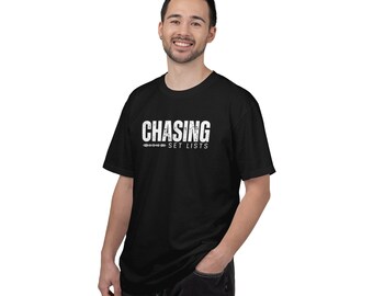 Chasing Set Lists T-Shirt | Music Band Tour Tee