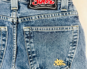 Vintage JNCO-jeans uit de jaren 90 gemaakt in de VS Y2K-denim met rechte pijpen 28