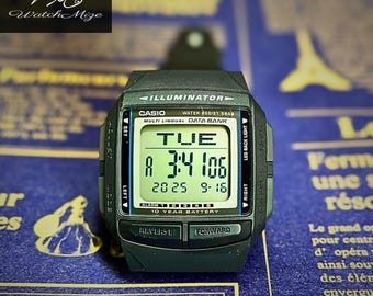 Multifunction Watch | Casio DB-36-1AJH | Genuine LCD | MOD | Metal “Silver” Strap | Crafted by Japanese Artisans.