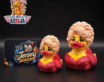 Dolly The Duck | 3D Printed Dolly Duck | Country Music Dashboard Duck