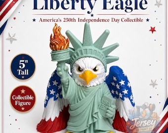 4th of July Liberty Eagle Collectible Figurine, 250th American Independence Day Decor