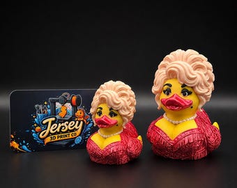 Mini Dolly Duck | 3D Printed Dolly Duck | Country Music Dashboard Duck | Jeep Duck