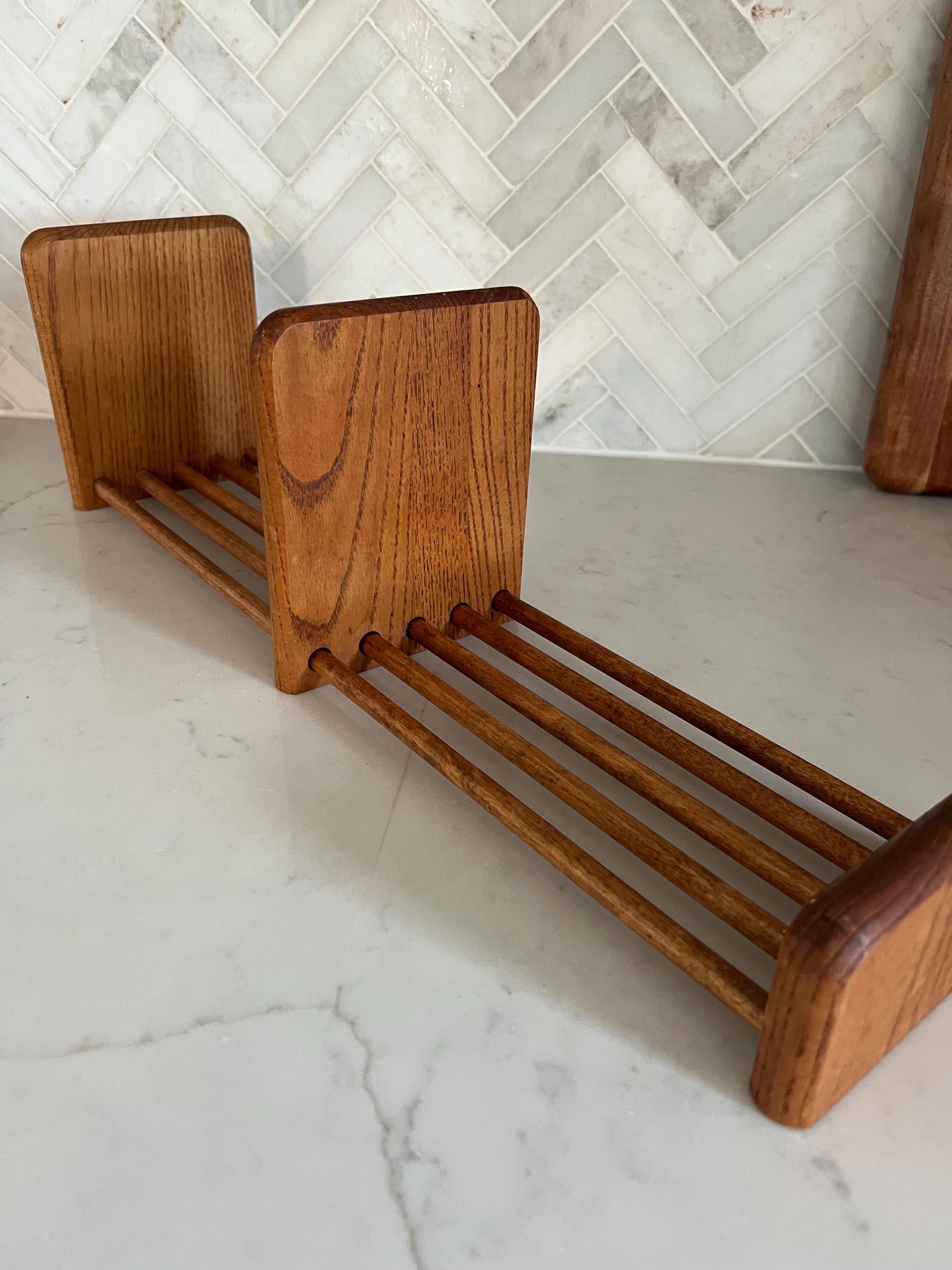 秘蔵/稀少ローラアシュレイアンティークフォールディングブックスライド/本立て Vintage Sliding Book Rack - Etsy