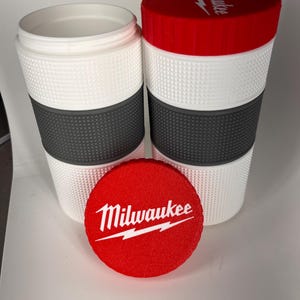 Milwaukee Stackers Thread Together Container Organizer Set  | 8 piece: 6 Bins + 2 Lids