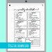 PRINTABLE CLASSIC Happy Planner Cleaning Checklist Planner Insert ...