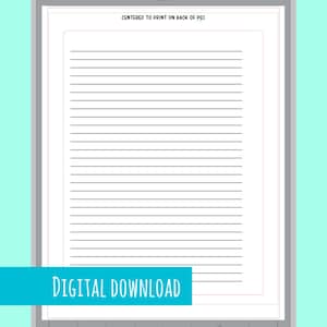 PRINTABLE CLASSIC Happy Planner Cleaning Checklist Planner Insert Planner Weekly Checklist Classic Happy Chore Checklist image 5