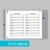 PRINTABLE MINI Happy Planner Cleaning Checklist Planner Insert Mini ...