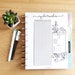 PRINTABLE CLASSIC Happy Planner Cycle Tracker Happy Planner Insert ...