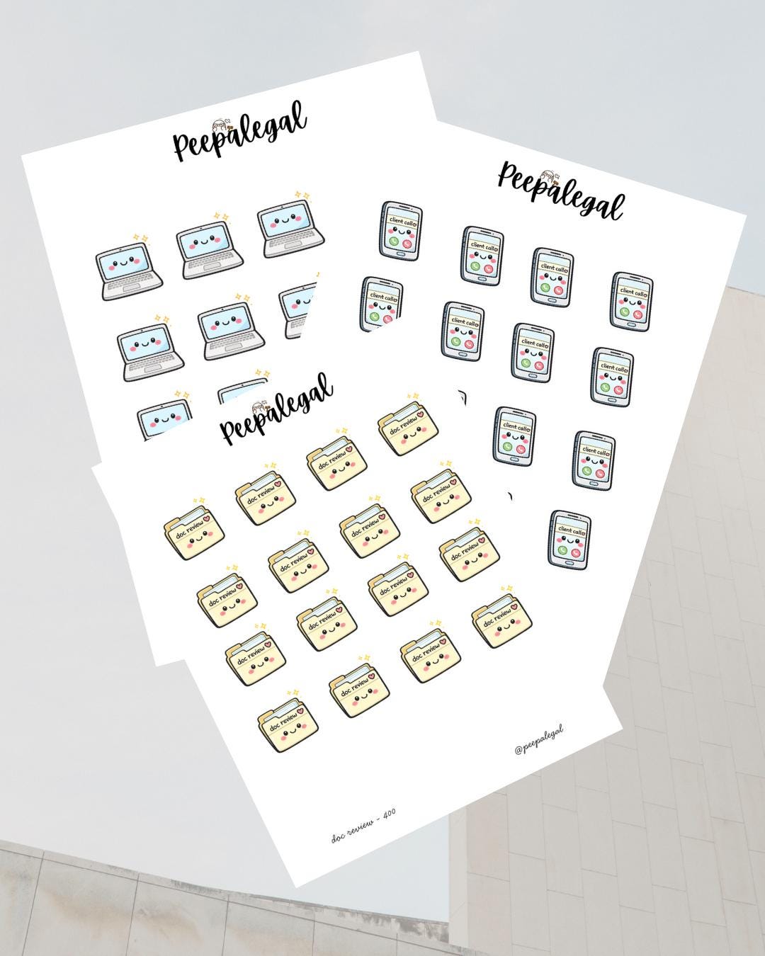 Doc Review Sticker Sheet - Etsy