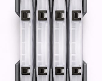 3700 Tackle Box Organizer – 4 Slot Boat Storage Compartment Organizer