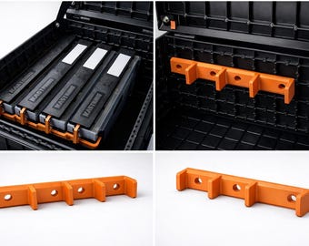 Divider System for 3700 Tackle Boxes | Kayak Fishing Organizer Insert | Designed For YakAttack BlackPak Crates