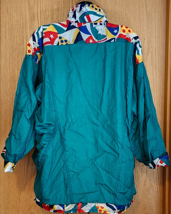 Women's Lavon By Cheerful Corp Vintage 1990s Teal… - image 2
