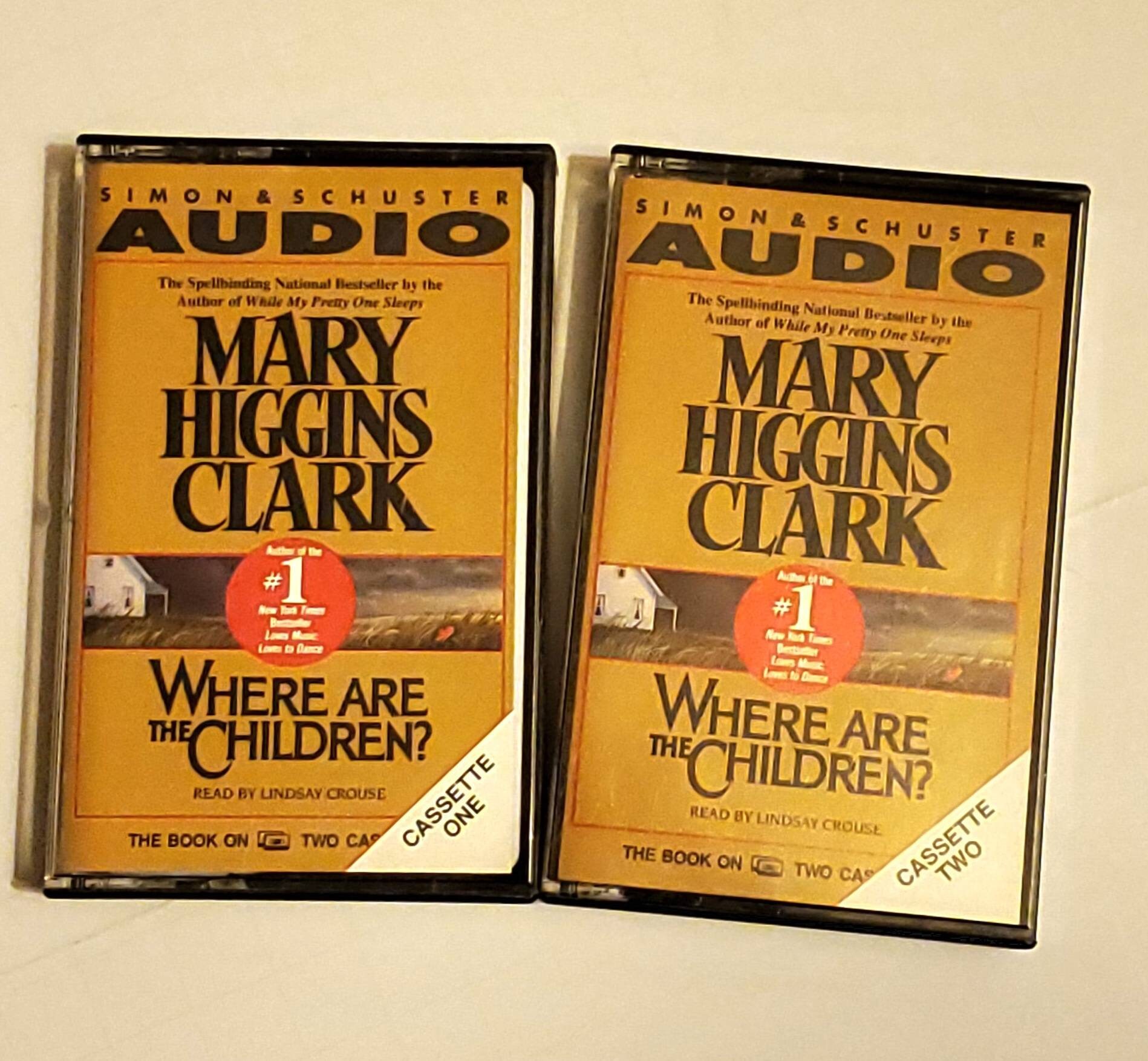 Vintage Where Are the Children? Mary Higgins Clark Audio Book, Boxed 2 ...