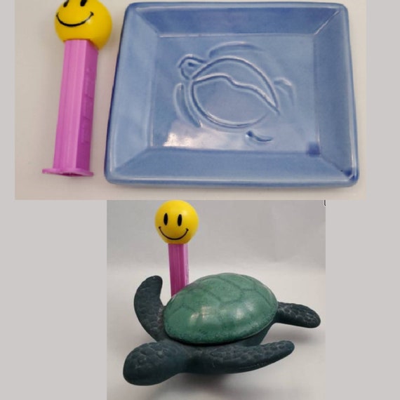 Vintage Ceramic Sea Turtle Items YOUR CHOICE: Blu… - image 1