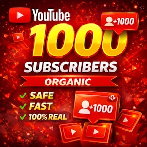 Get 1000+ YouTube subscribers || Real and Fast | Organic growth