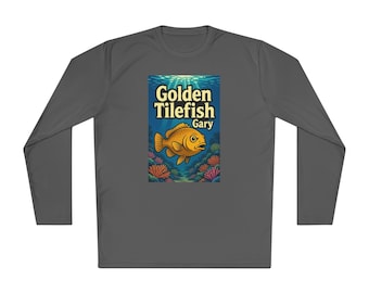Golden Tilefish Gary Fishing Shirt | 100% Polyester Long Sleeve Tee