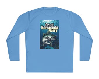 Barracuda Barry Fishing Shirt | Performance Long Sleeve Polyester Tee