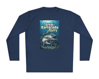 Barracuda Barry Fishing Shirt | South Florida's Finest Long Sleeve Tee