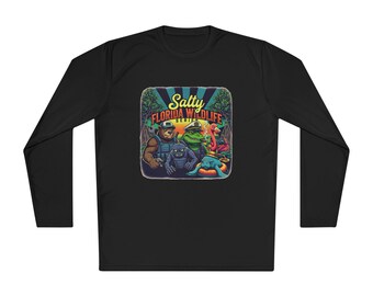 Salty Florida Wildlife Performance Long Sleeve Shirt | SouthFLAngler Unisex Tee