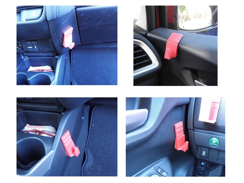 Car Trash Bag Hook With Mounting Tape 3D Print 7 Colors Etsy