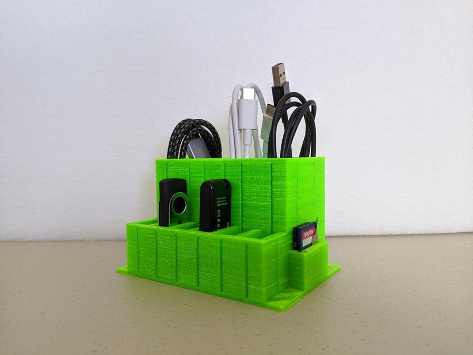 USBs SanDisks USB Cables Holder Organizer 3D Printing Etsy