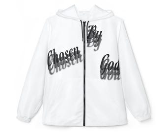 Chosen By God Windbreaker Jacket | Hooded Zip-Up