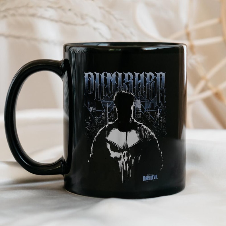 Taza de café de Star Wars The Mandalorian, The Mandalorian y Grogu, taza de Star Wars La Venganza de los Sith, taza de cerámica de Galaxy's Edge Disneyland imagen 1