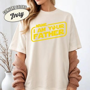 The Mandalorian And Grogu Baby Yoda I Am Your Father Shirt, Disneyland 2026 Party Tshirt, Matching Family, Father Day Gifts Vintage Shirt Bild 2