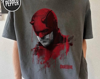 Daredevil Comic TShirt, Matt Murdock MCU Fan Gifts, Family Matching Tee, Retro MUC Comics Sweatshirt, Daredevil Born Again 2026 Tee