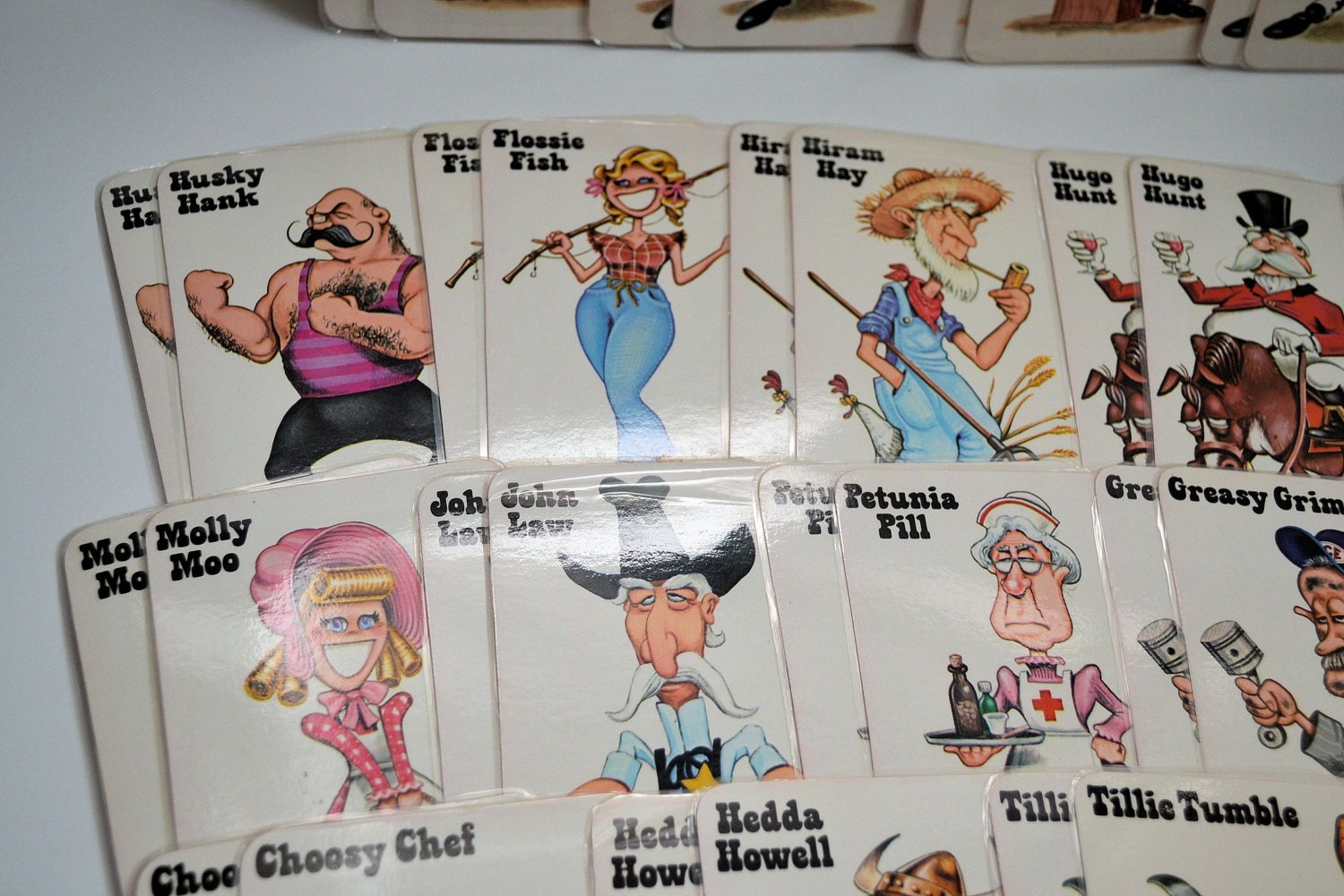 Vintage Old Maid Cards 1975 Giant Old Maid Cards Complete Etsy