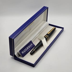 レア　ビンテージ品　Waterman 万年筆とボールペンセット Vintage Waterman Pen Set - Etsy