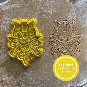 Shub-Niggurath cookie cutter STL. Instant download 3D Print File